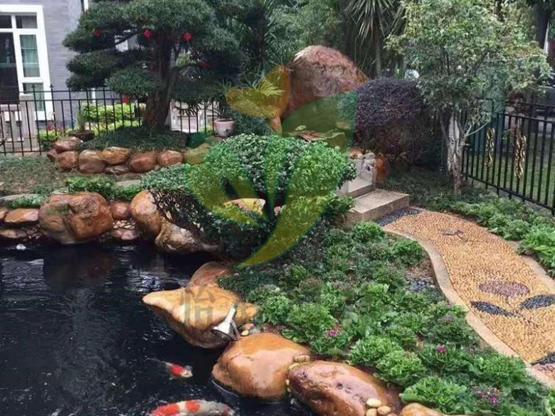 顺德碧桂园豪苑王府绿化景观设计案例效果展示
