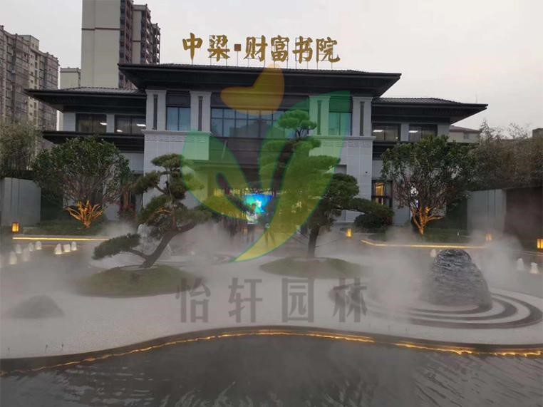 中梁财富书院绿化景观设计案例效果展示