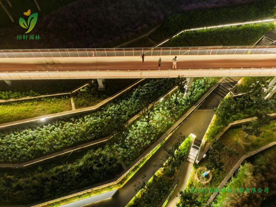 西安皂河生态公园景观设计改造效果图