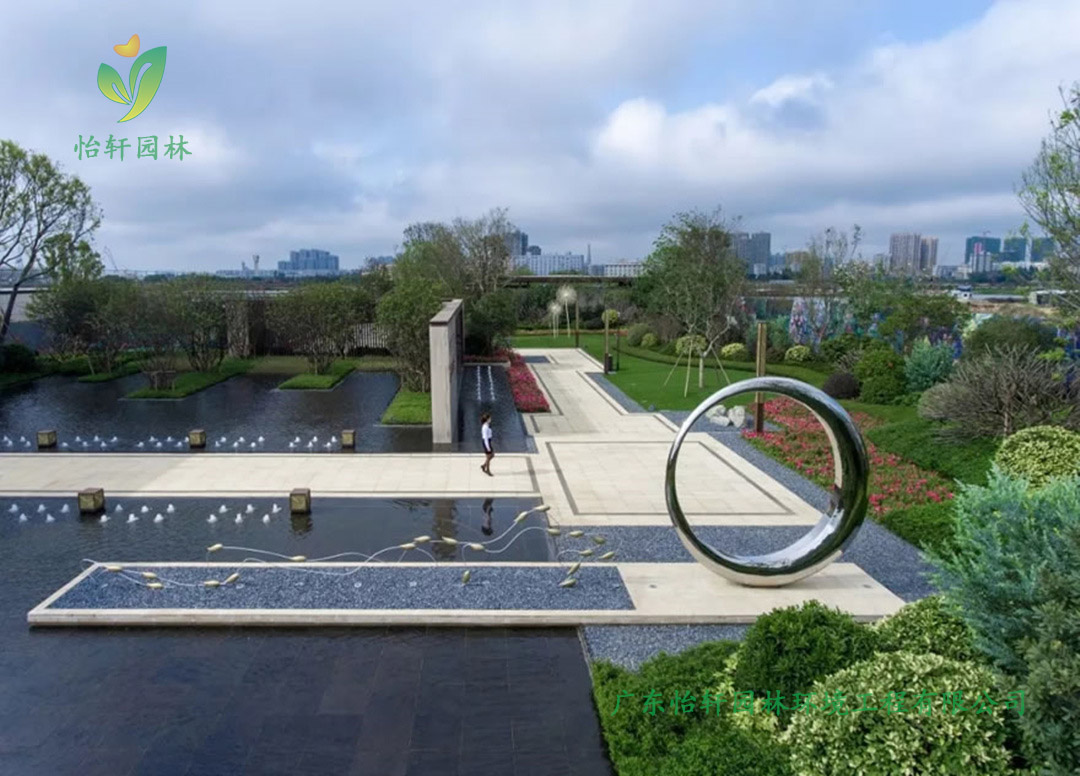 绿地·海玥公馆小区绿化景观设计效果图